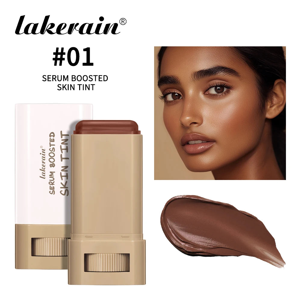 Skin Tint Stick Waterproof Nourishing Solid Tinted Serum Foundation Skin Tint Balm Face Tinted Face  Stick Makeup