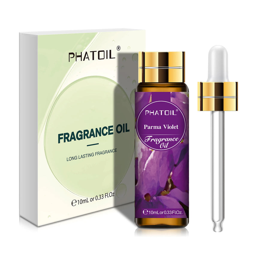 PHATOIL 10ml Coconut & Vanilla Fragrance Oil For Diffuser Aromatherapy White Musk Bubble Gum Baby Powder Fragrance Aroma Oils