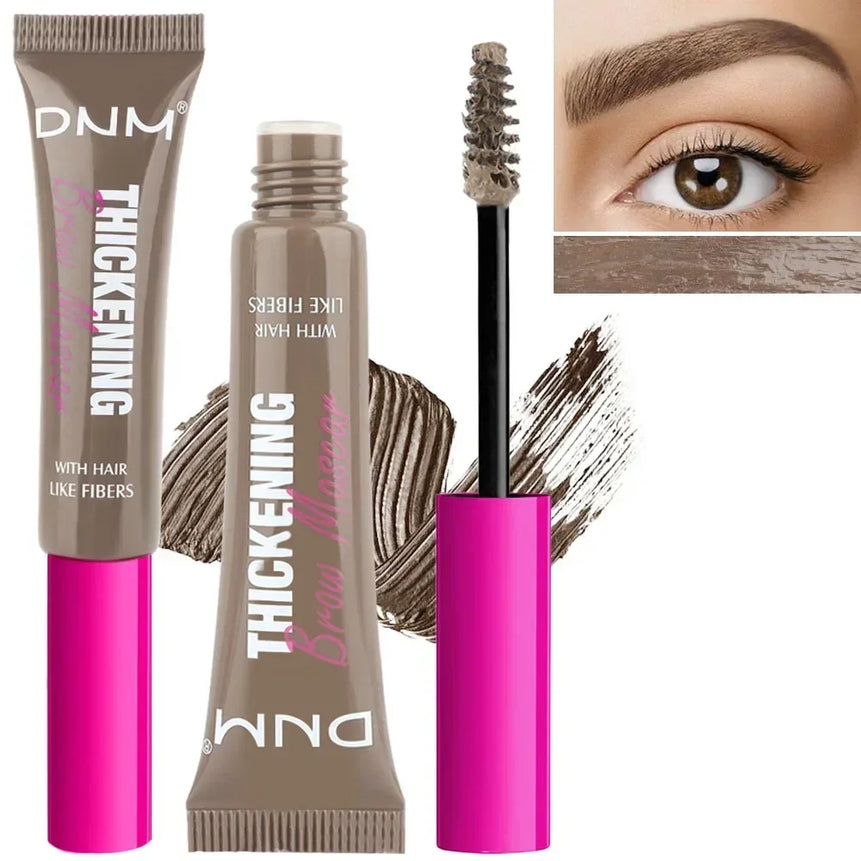 1pcs Eyebrow Gel Cream Waterproof Styling Cream Long Lasting Fixing Brow Make Up Natural Wild Brow Pomade Setting Gel with Brush