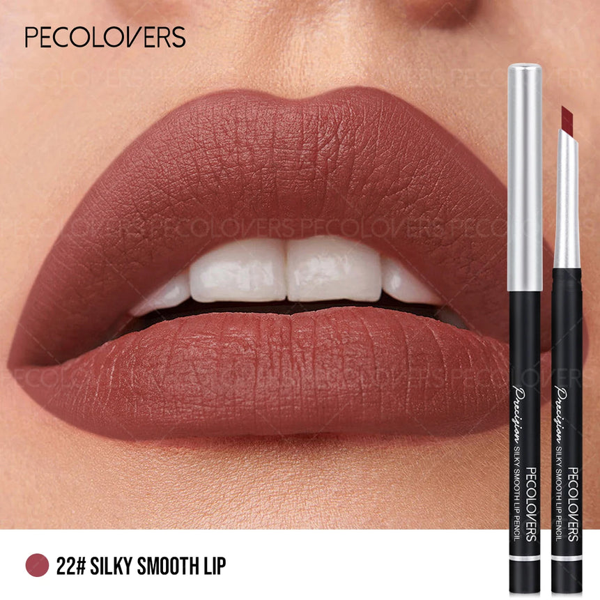 1PC Long-Lasting Waterproof Lip Liner Pen - Sweatproof Formula, Ideal for Crafting Delicate Makeup Looks