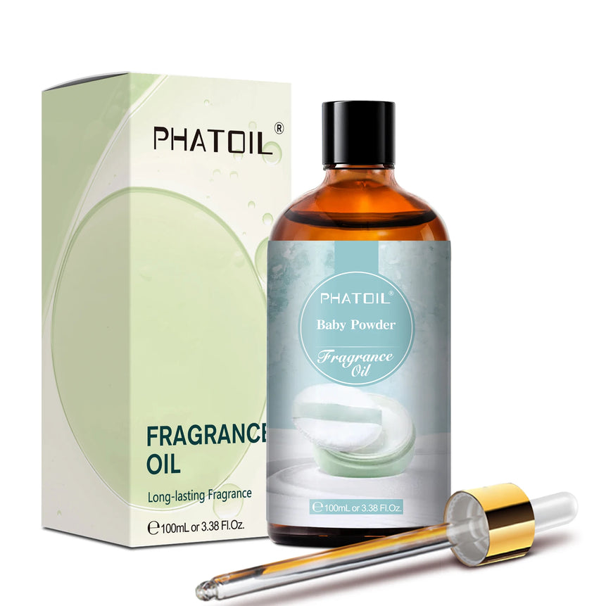 PHATOIL 100ml Fragrance Oil Coconut & Vanilla Bubble Gum Sea Breeze White Musk Aroma Fragrance Oils For Candles Soap Making
