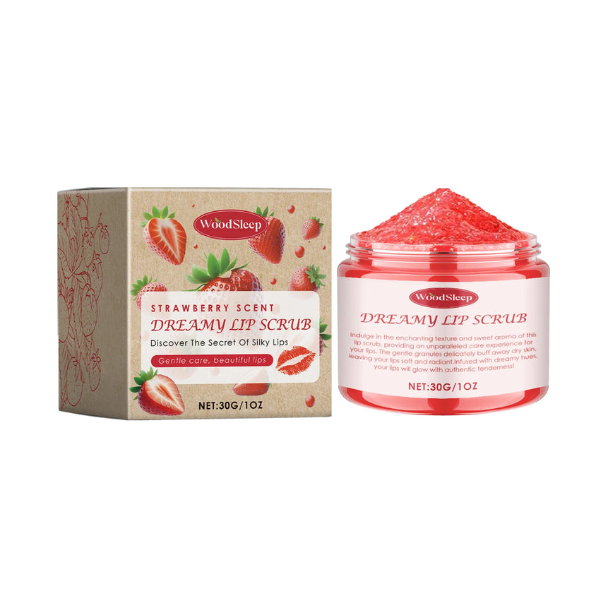 Coconut Vanilla Lip Scrub Exfoliating Even Lip Color Remove Dead Skin Repair Chapped Lip Deep Moisturizing Plump Lip Skin Care