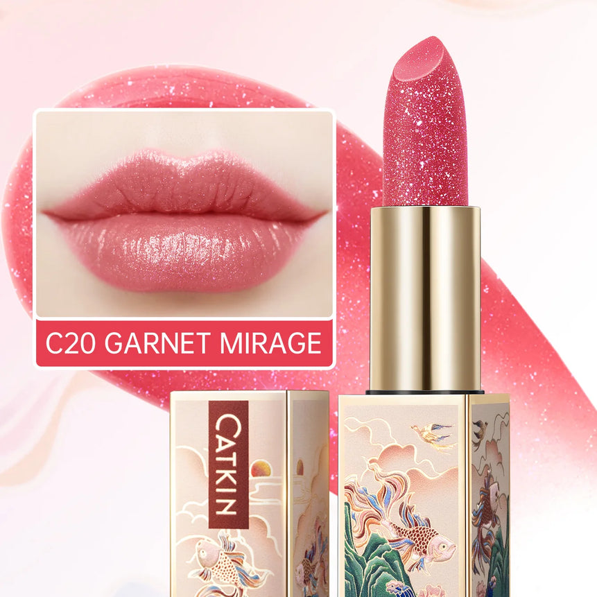 CATKIN SPARKLING LIP BALM MOONLIGHT COLOR-CHANGING LIP STICK - NEW SERIES