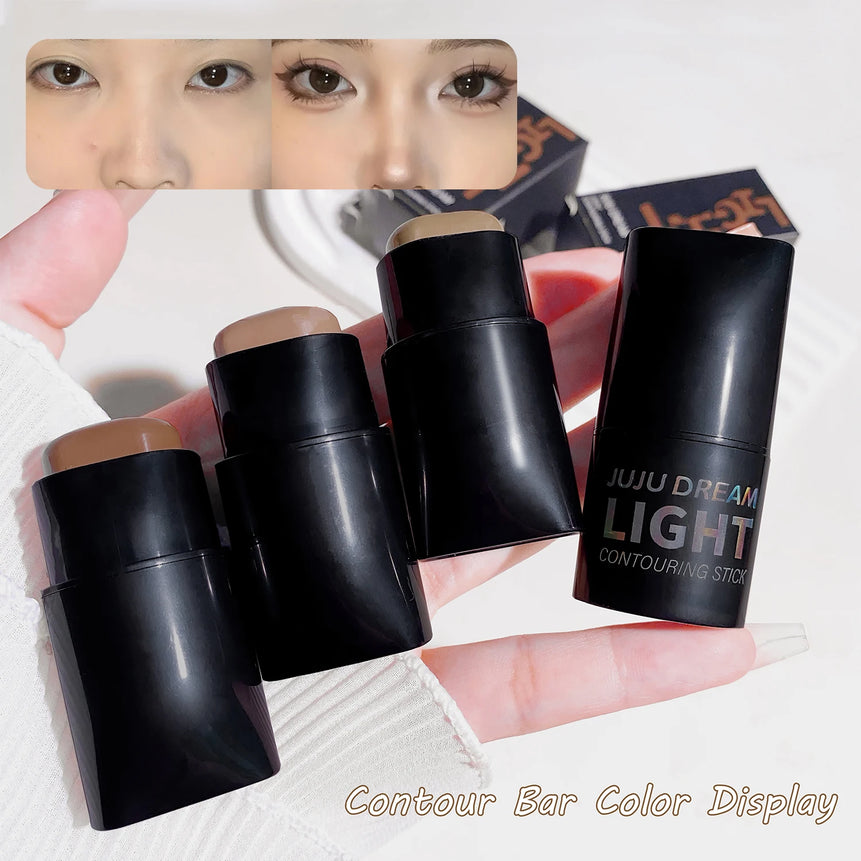 High-light trimming stick contour shadow cream natural nude makeup three-dimensional brightening lying silkworm contour stick