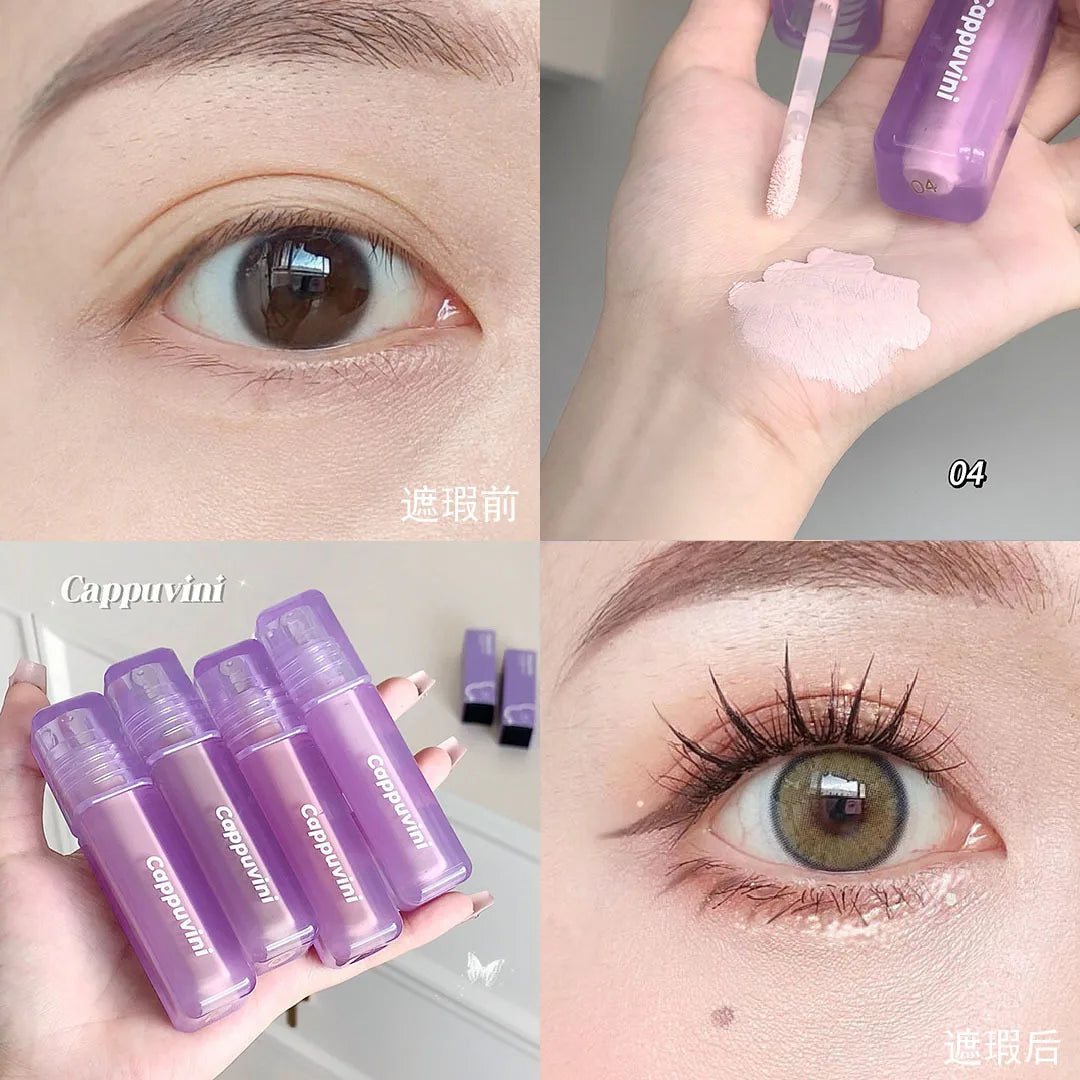 Face Concealer Waterproof Covers Acne Marks Dark Circles Long-lasting Liquid Foundation BB Cream Brighten Face Cosmetics Makeup
