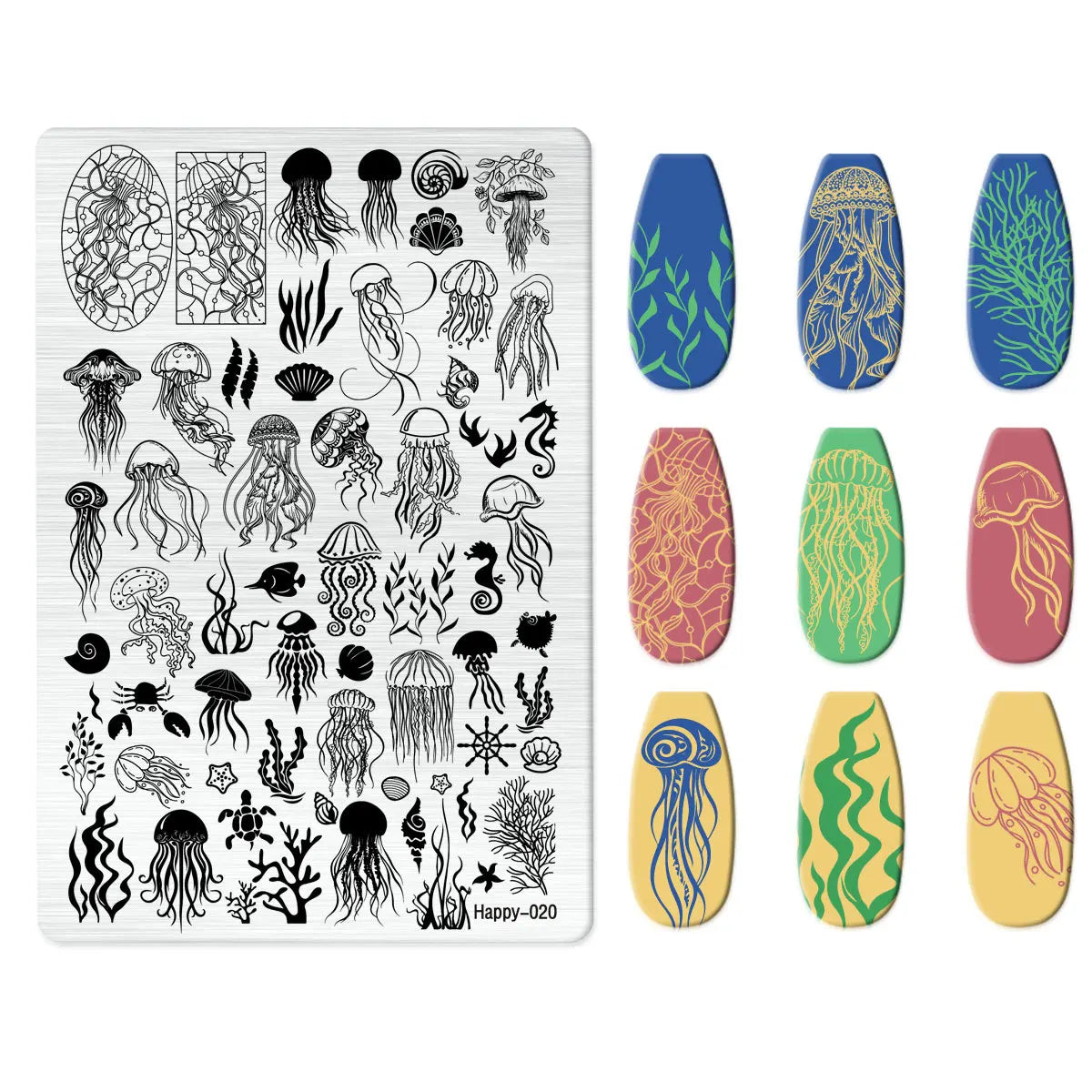 Maple Leaf Nail Stamping Plates Autumn Winter Leaves Design Polish Stencil Nail Printing Stamp Image Manicure Mold Stencil Tool