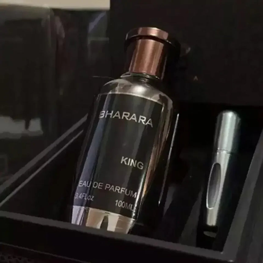 Bharara King Eau De 100ML Parfum For Men 3.4 Oz Eau De Parfum Spray New In Packaging Sealed High-end Gift Box Perfume