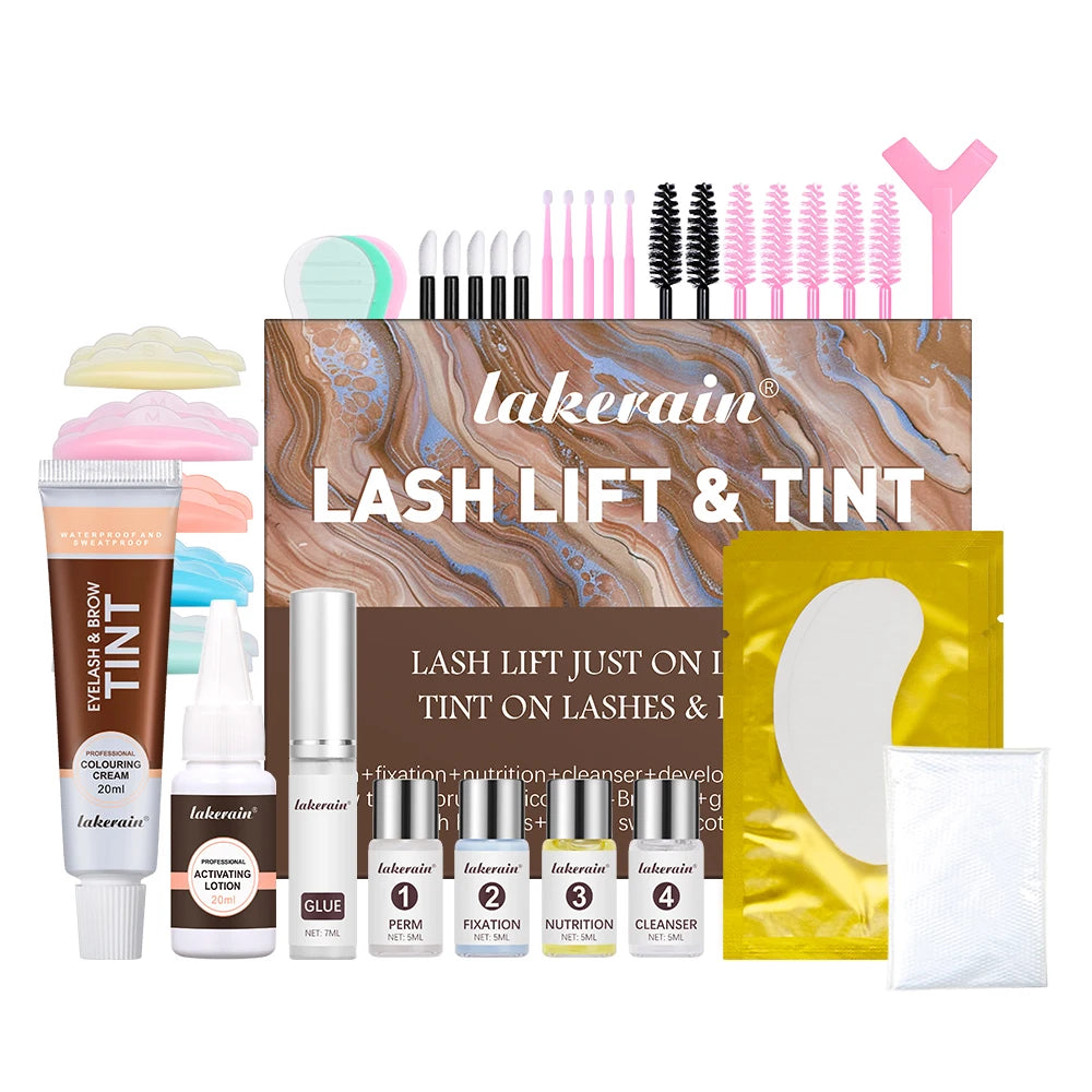 Lash Lift and Tint Kit Professional Eyelash Lifting Calia Perming Lashes Tint Brow Dye Eyes Makeup Tools