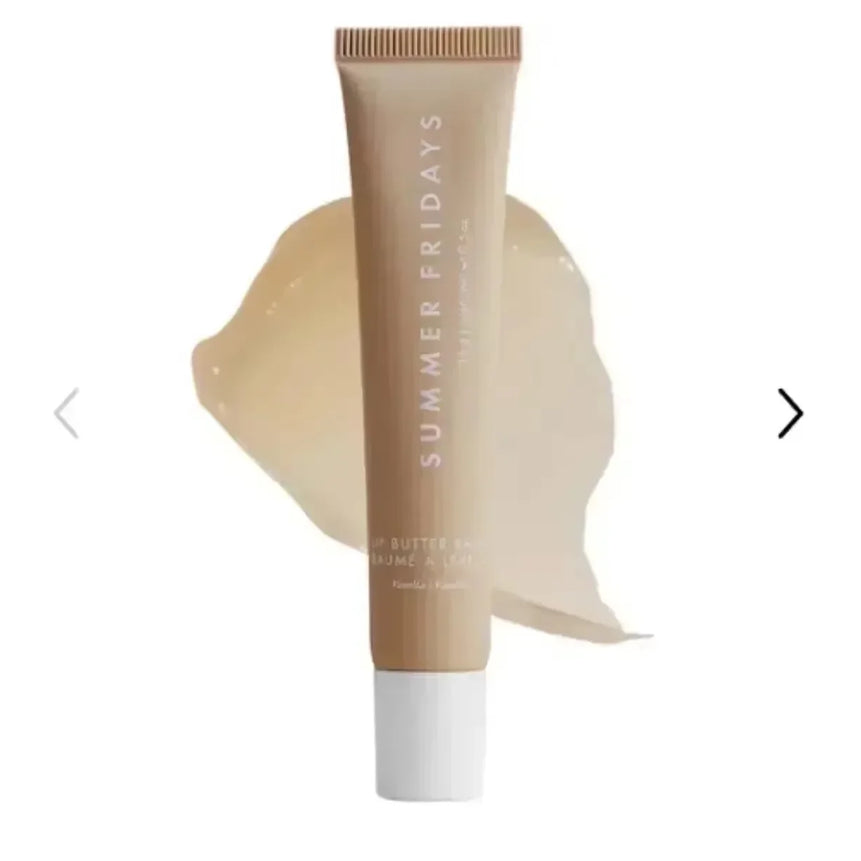 Summer Friday's Vanilla Beige Lip Balm Moisturizing Transparent Lipstick Set Smooth Soft Tube Mirror Lip Gloss Lip Makeup