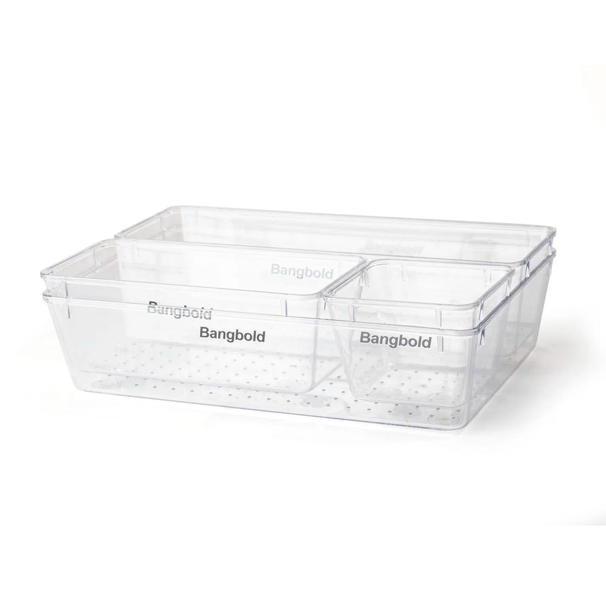 Whitesnow Makeup Make up Kitchen Drawer Organizer Storage