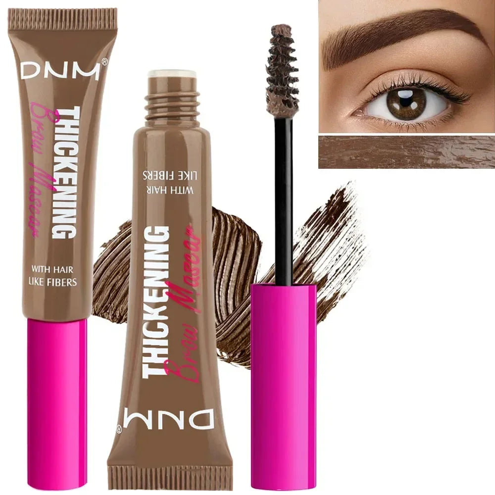 1pcs Eyebrow Gel Cream Waterproof Styling Cream Long Lasting Fixing Brow Make Up Natural Wild Brow Pomade Setting Gel with Brush