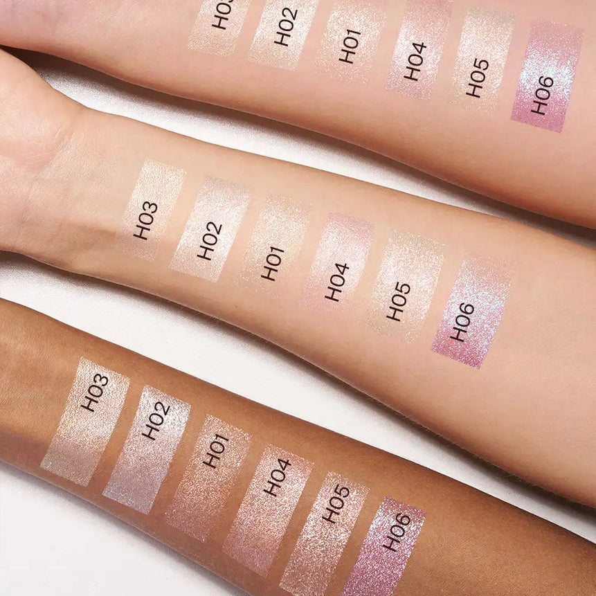JOOCYEE Highlighter Makeup, Highlighter Makeup Stick for Face and Body, Radiant & Shimmer Glow, Buildable Color for All Day