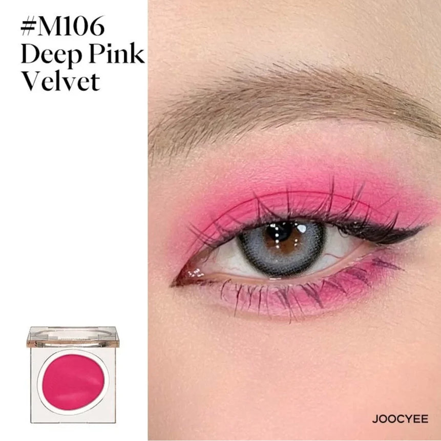 JOOCYEE Eyeshadow Single eye shadow Long-lasting blusher Natural Easy to blend matte smoked daily portable Makeup Cosmetics