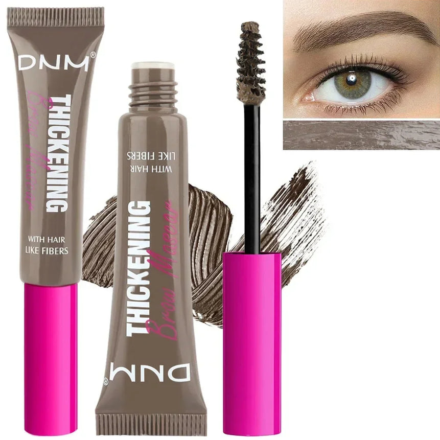 1pcs Eyebrow Gel Cream Waterproof Styling Cream Long Lasting Fixing Brow Make Up Natural Wild Brow Pomade Setting Gel with Brush