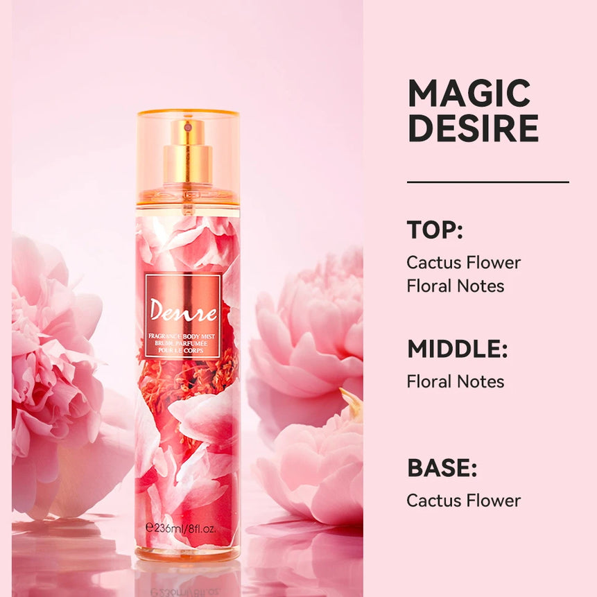 8 Fl.oz/236ml Hair & Body Mist for Women, Floral Fragrance Mist, Fresh Body Spray, Long-Lasting Perfume, Perfect for Daily Use