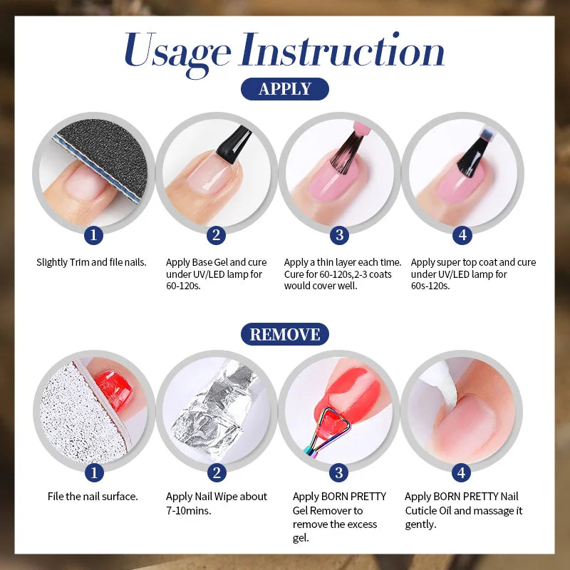 BORN PRETTY 10ml HEMA TPO FREE Christmas Shine Golden Cat Magnetic Gel Sunset Gaze Shining Manicure Soak Off UV Gel Varnish