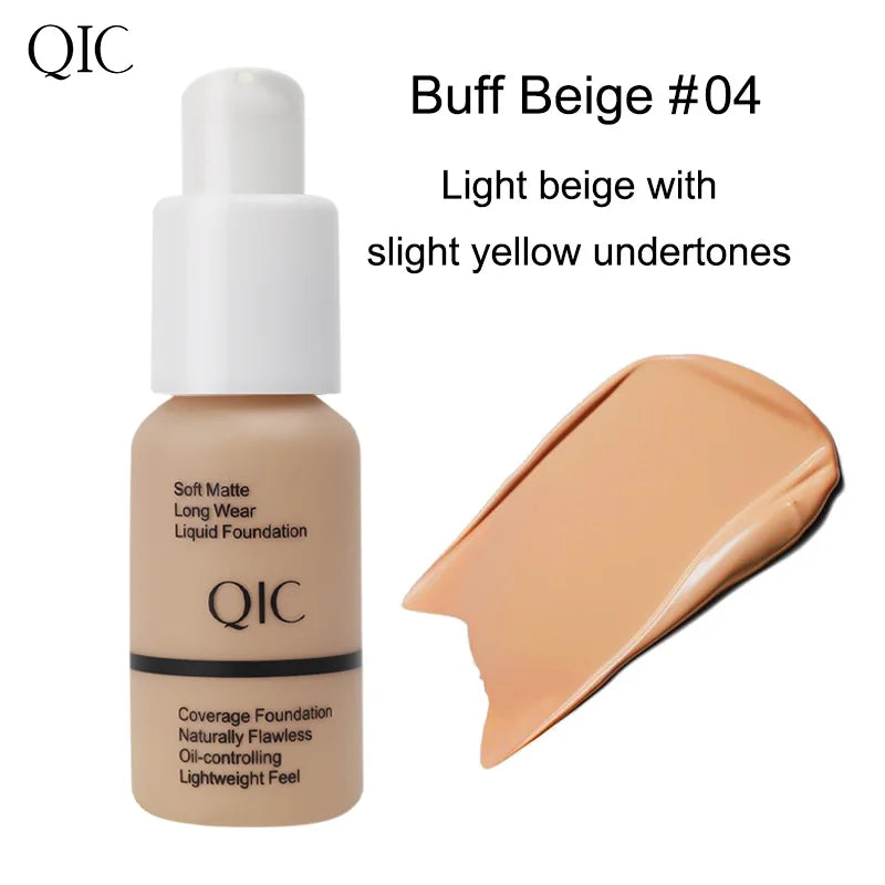 30ml Liquid Foundation | Concealer, Naturally Flawless, Matte, Oil-Control, Waterproof, Long-Lasting Makeup