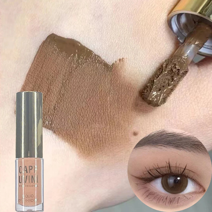Glitter Liquid Eyeshadows 7 Colors Contour Makeup Lasting Matte Natural Cheek Contour Blush Pigment Milk Coffee Shadow Cosmetics