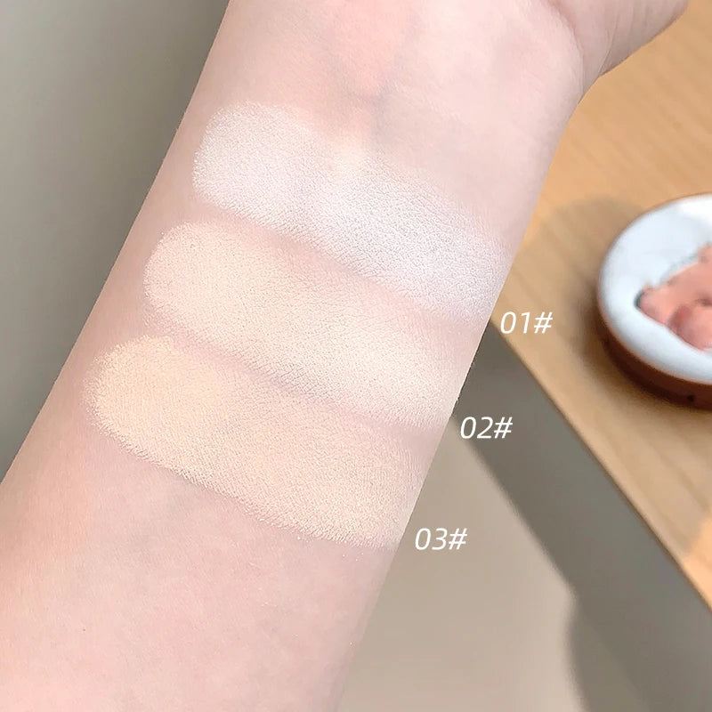 Gege Bear Light Face Large Volume Setting Powder Cute Matte Matte Setting Makeup Long-lasting Lightweight Setting Powder
