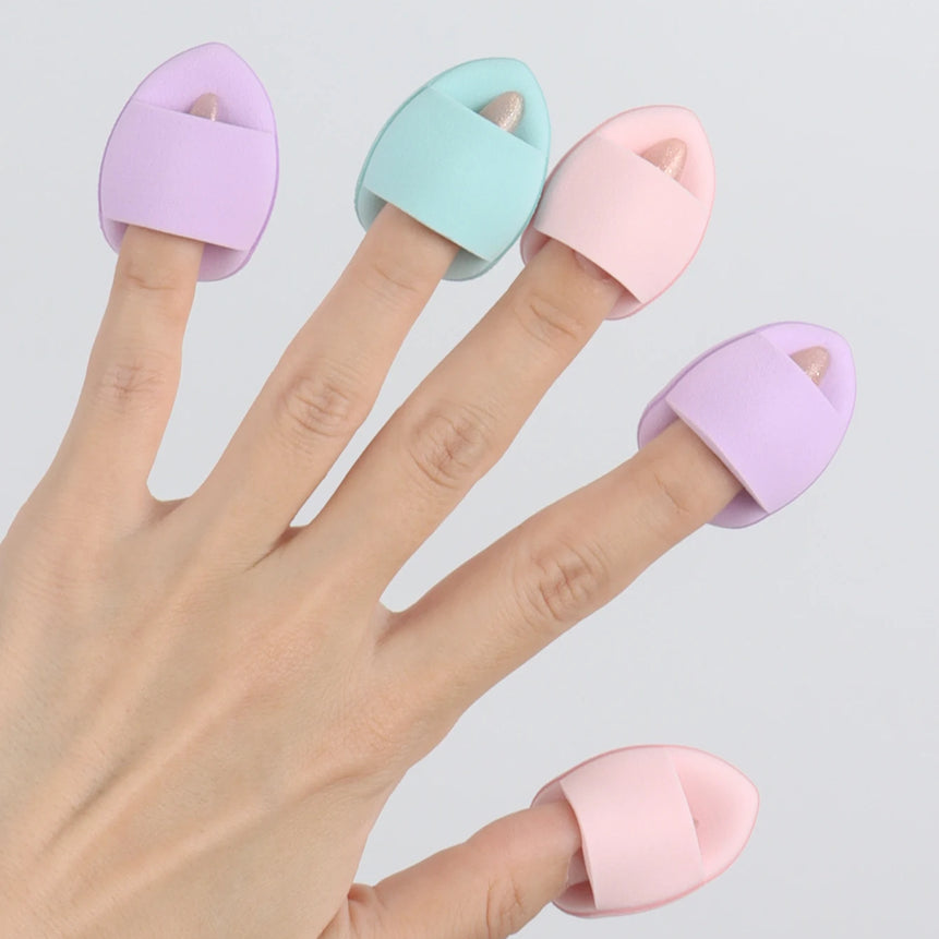 Finger Air Cushion Sponge Powder Puff Set Makeup Powder Puff Liquid Foundation Foundation Concealer Makeup Puff Wholesale