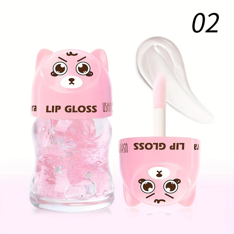 Hydrating Lip Gloss Plumper With Long Lasting Moisturize Effect High Shine Clear Lip Oil Liquid Balm Plumping