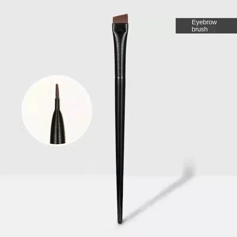 New 1/2PCS Eyebrow Contour Brush 0.06mm Ultrathin Eyebrow Eyeliner Brush Portable Small Angle Eyebrow Brush Makeup Tool