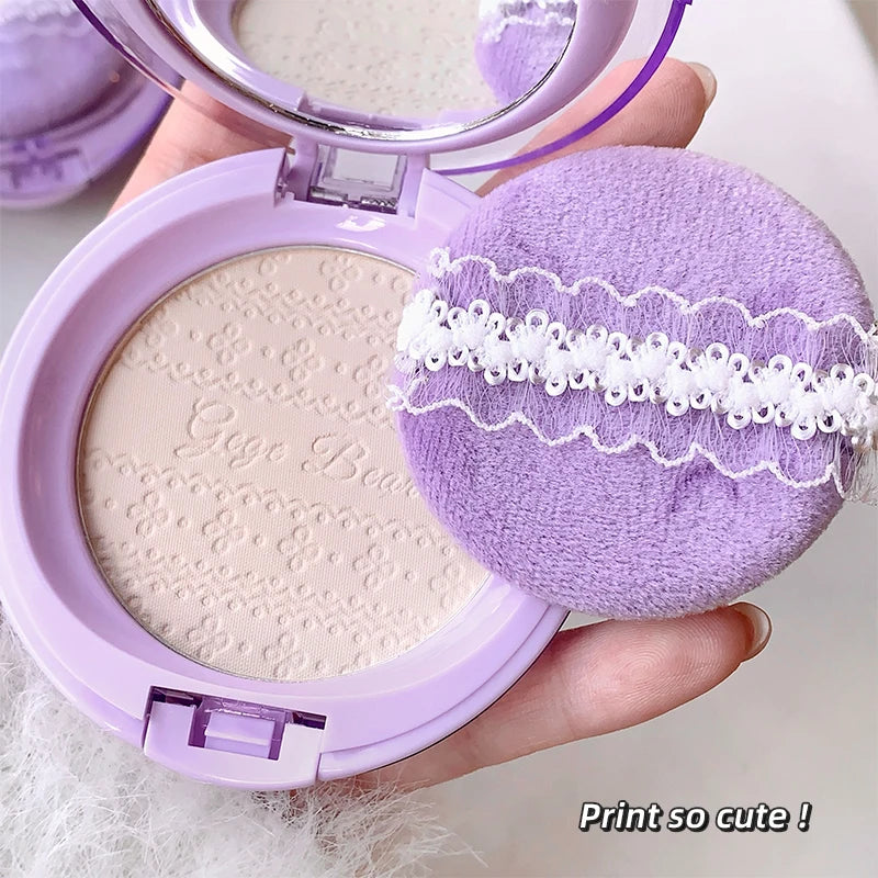 Gege bear set makeup powder soft coke clear powder fine texture waterproof set makeup