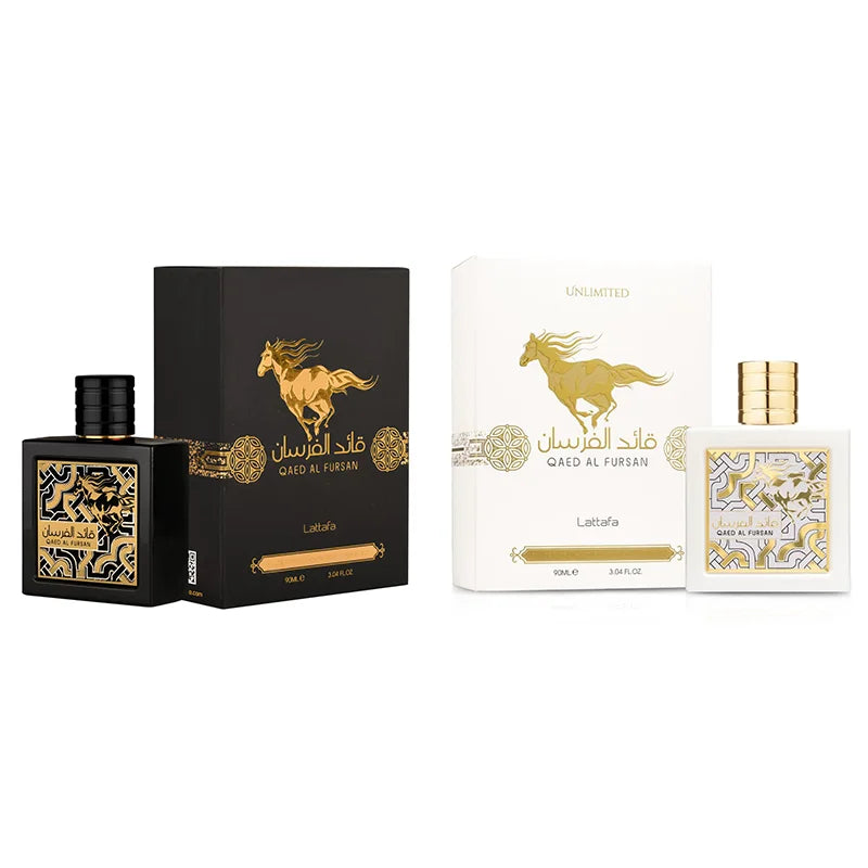 Lattafa Qaed Al Fursan for Men Eau de Parfum Spray, 3.04 Ounce