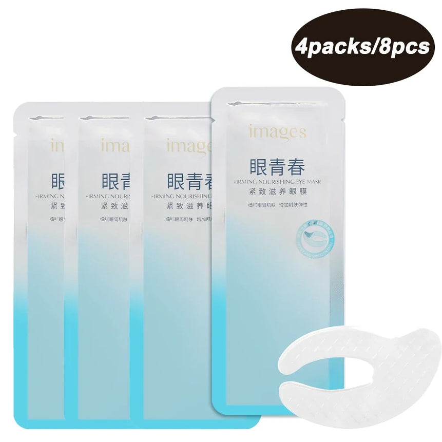 Moisturizing Collagen Eye Mask Patch Wrinkle Remove Eyes Patches Hydrating Firming Lifting Fade Fine Lines Eyes Skin Care Masks