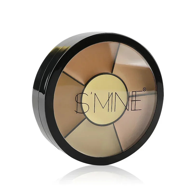 3/6-color Concealer Palette with/No Brush Cream Texture Moisturizer Concealer Modify Enhance Contours Lasting Makeup Waterproof