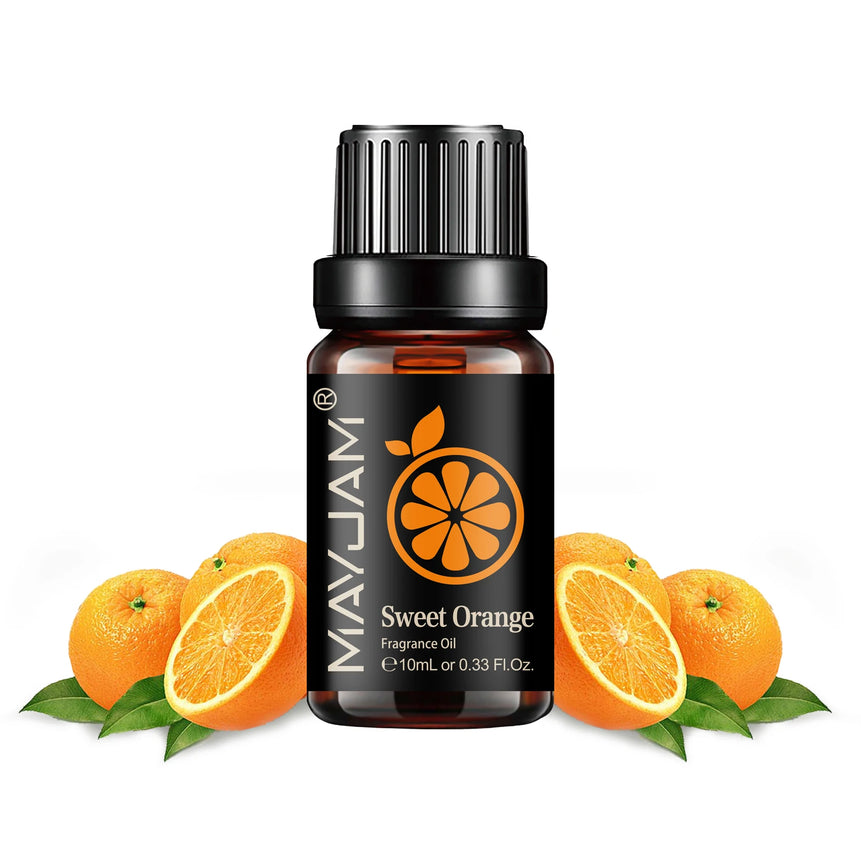 MAYJAM Fruit Essential Oil 10ml Cherry Banana Papaya Grape Litchi Guava Kiwifruit Pear Fig Fragrance Oil for Diffuser Candle