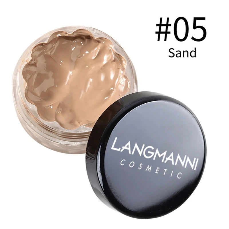 Langmanni concealer Repairing Cream Moisturizing and brightening skin tone lasting and hard to take off makeup concealer Primer