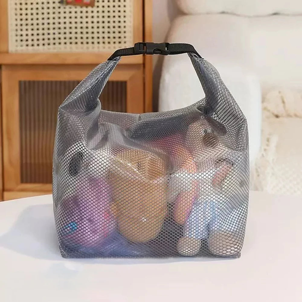 1PC/2PCS Travel Makeup Storage Bag - Large Capacity, Waterproof, Hand-Held, Suitable For Outdoor Swimming And Carrying.