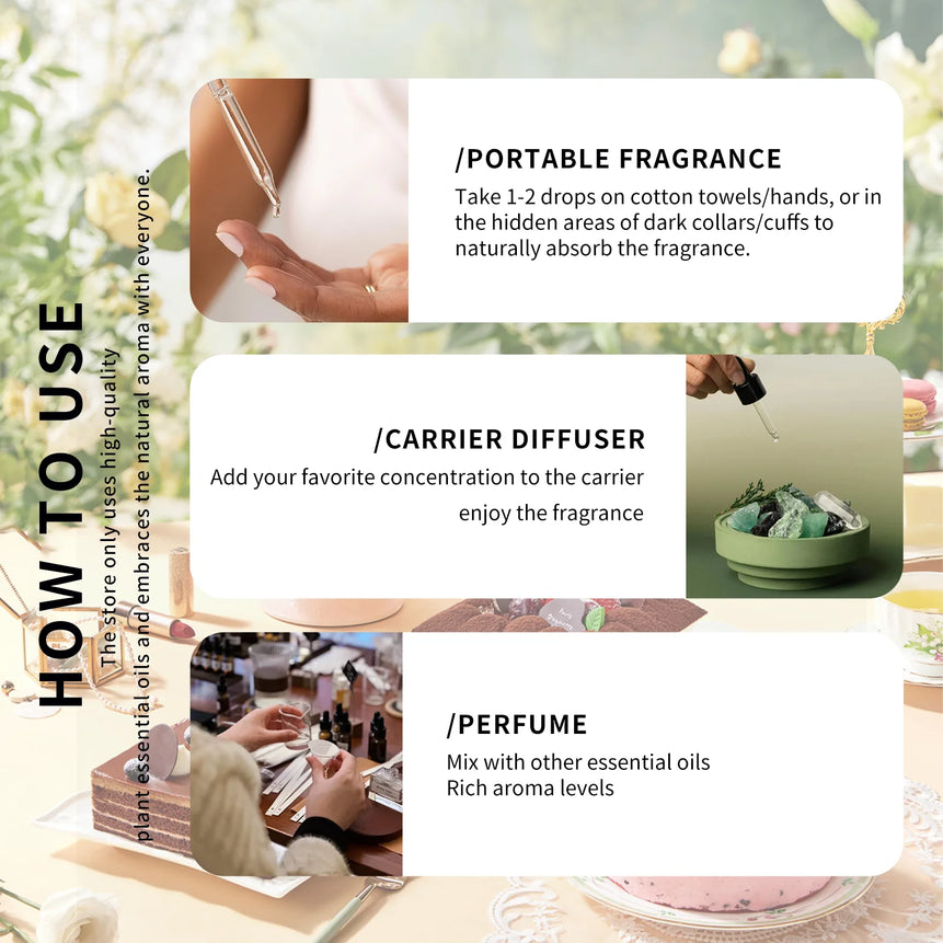 18 typle Gourmet Essential Oils Perfumes Fragrance Is Long-Lasting For Skin、Diffusers、Candles Making Gifts For Women