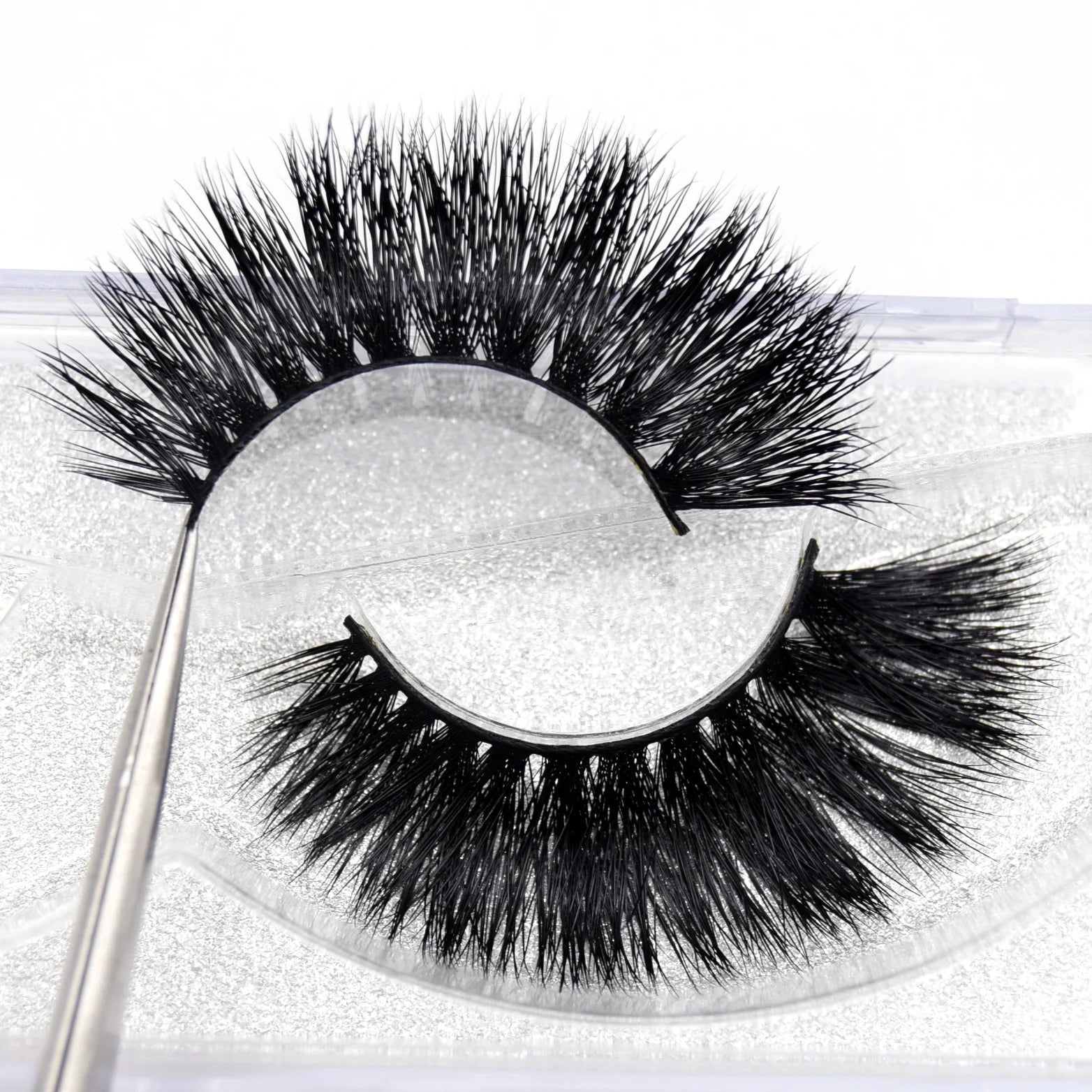 Visofree Eyelashes 3D Mink Lashes Soft Natural Handmade Cruelty Free Mink Eyelashes Lightweight  Full Strip Cilios Posticos D23