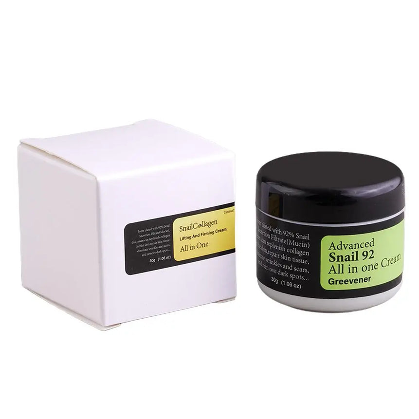 1 set/1pcs Snail Collagen Face Cream/Repair Essence Moisturizing Lifting Smoothing Nourishing Cream Korean Cosmetics Skin Care