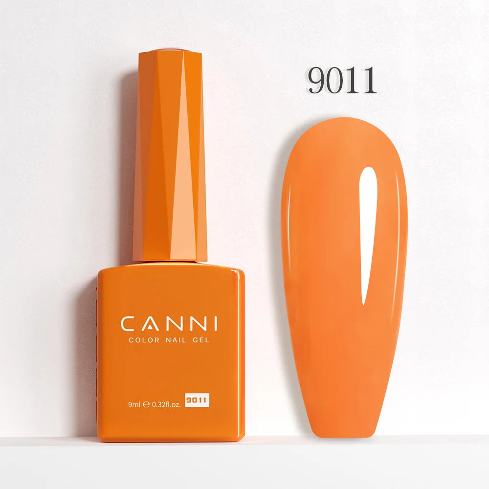 9ml CANNI HEMA/TPO FREE Nude Pink Color Nail Gel Polish Full Coverage Semi Permanent Long Wear Top Coat Venalisa Gel Varnish