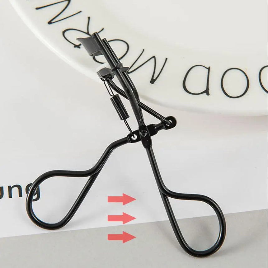 Eyelash Curler Eyelash Curler Tweezers Curved Handle Does Not Hurt Eyelashes Long-lasting Curling Eye Makeup Cosmetic Tools