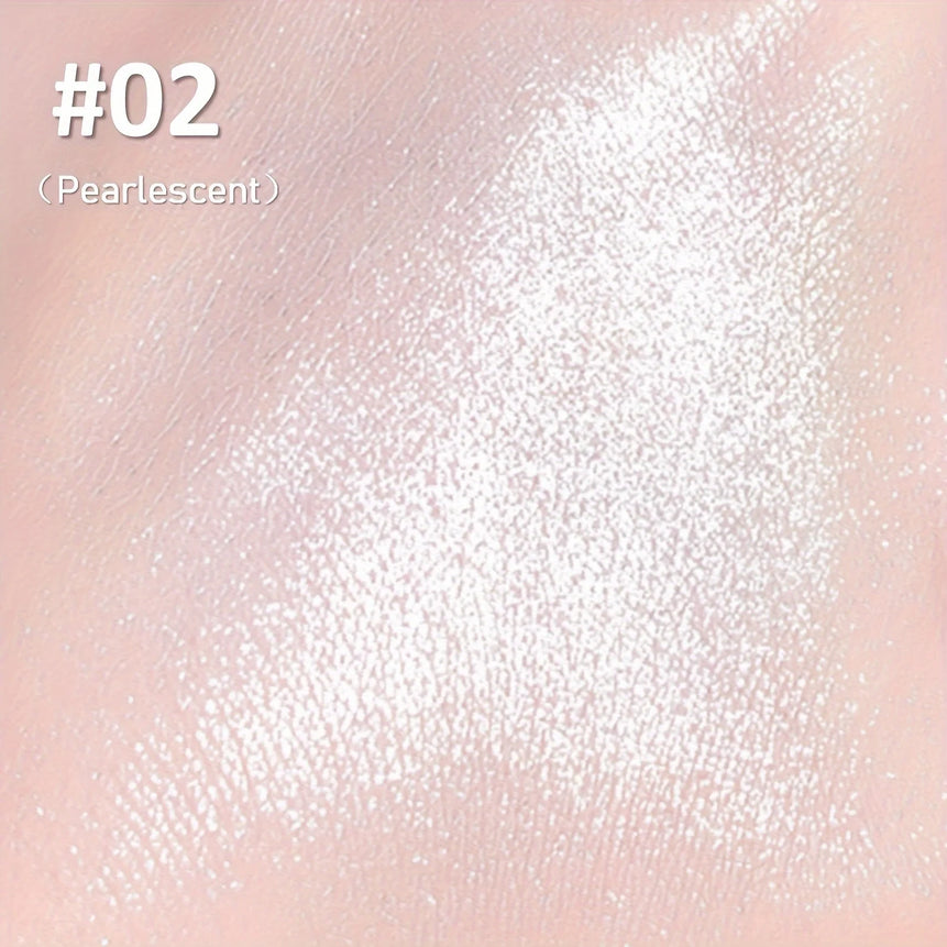 Brightening Face Glitter Highlighter Stick Eyeshadow Pearlescent White Nude Brown Highlight Makeup High Gloss Face Contour Stick