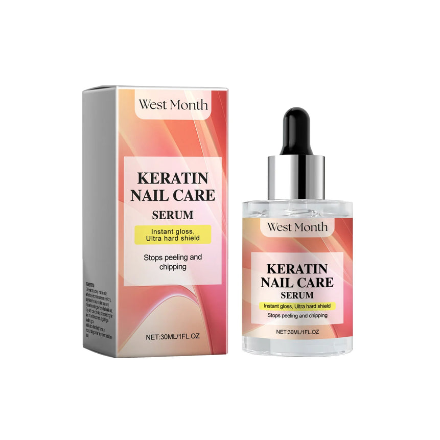 Keratin Nail Care Serum Improve Peeling Chipping Strengthen Nail Prevent Delamination Protect Nail Damage Nails Growth Essence
