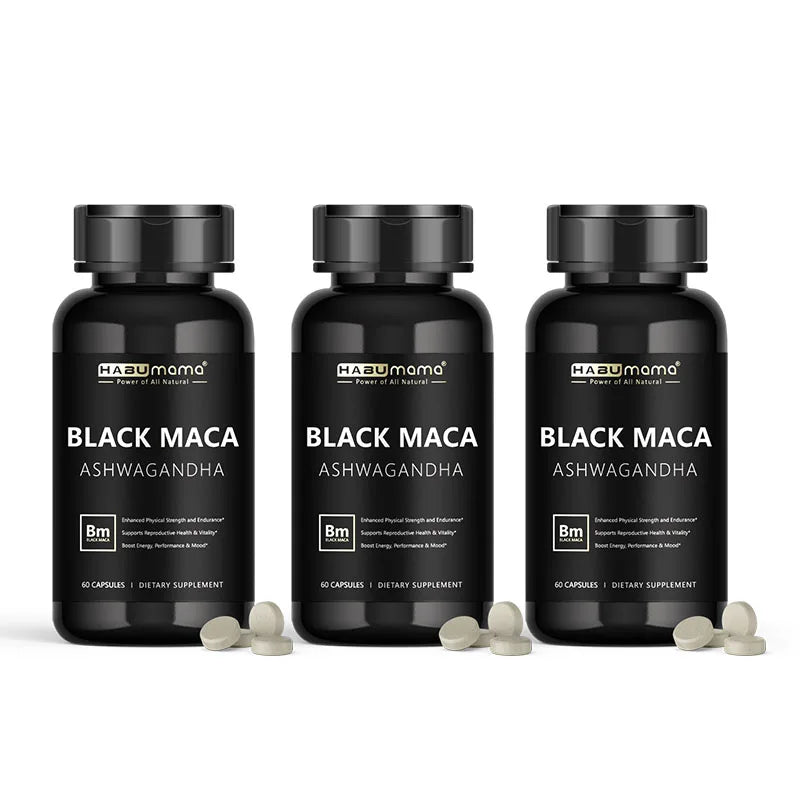 Male Enhancing Supplement with Black Maca, Stamina & Energy, Men's Muscle Enlargement
