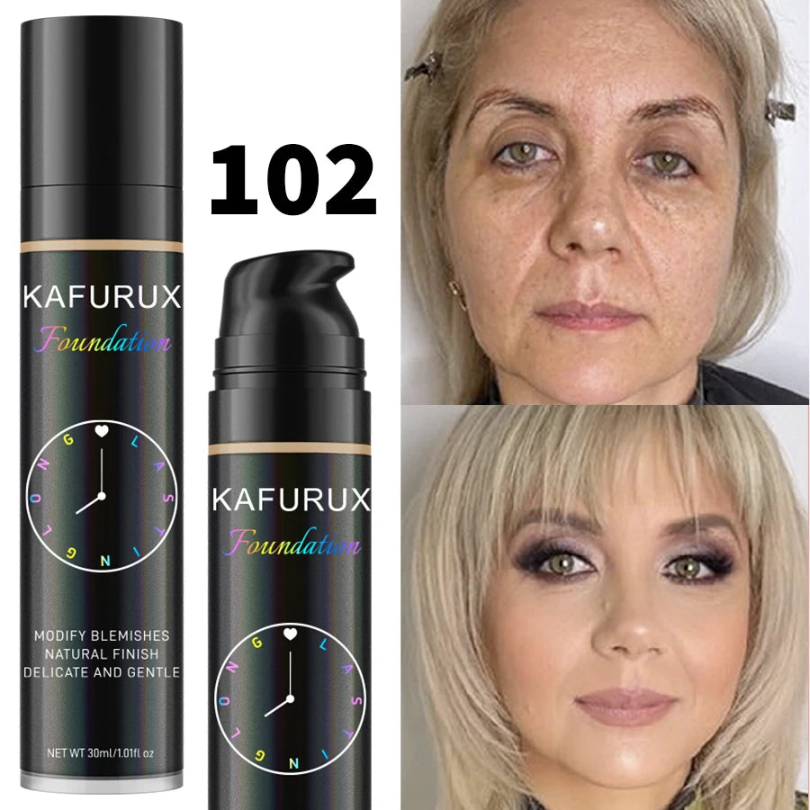 8 colors Liquid Foundation Effective Concealer Waterproof Sweat-resistant Face Korean Makeup Porfession Face Base Cosmetics Gift