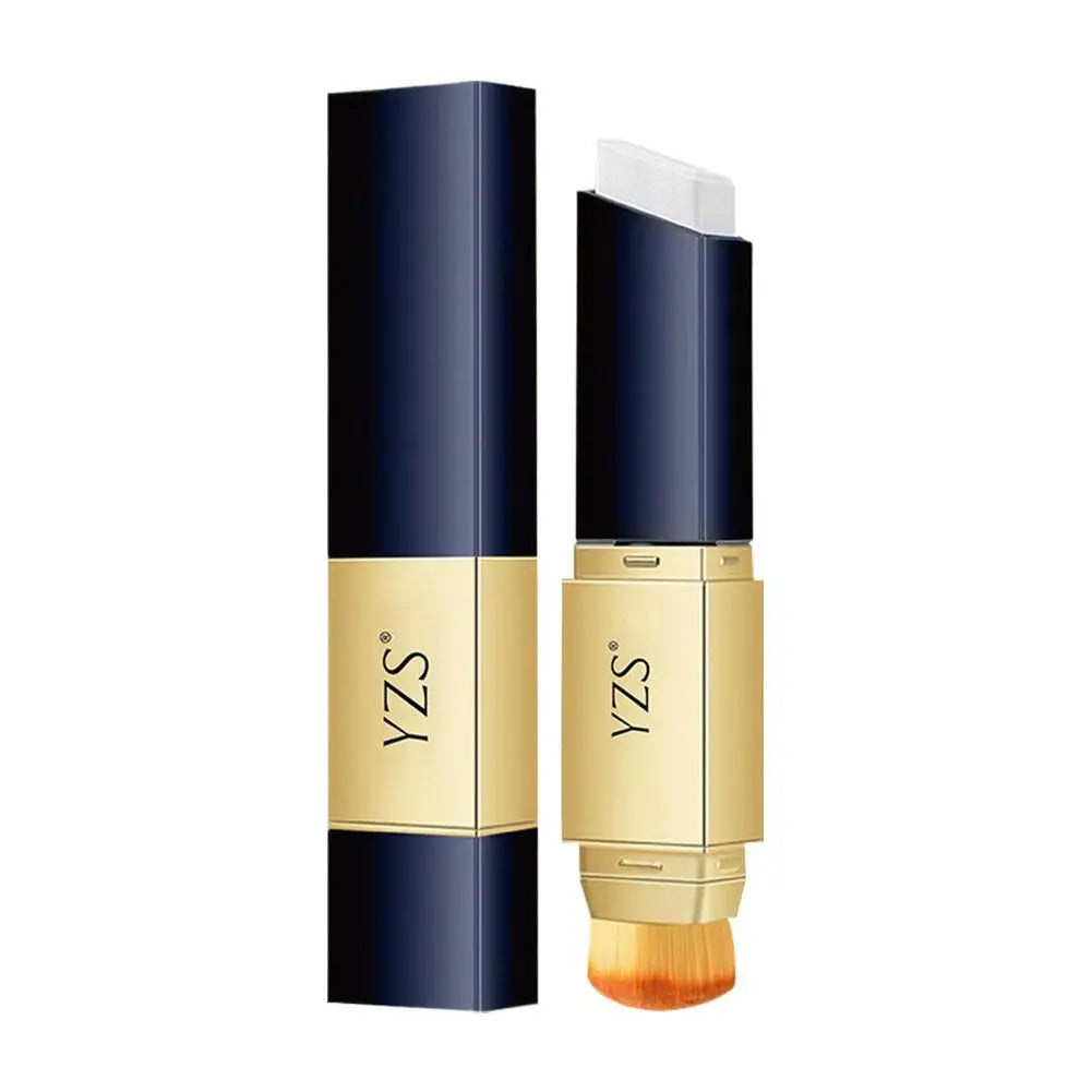 1pcs Dual Ended Foundation Stick Concealer For Face Blemishes High Coverage Lightweight Natural Finish Portable Makeup Stick