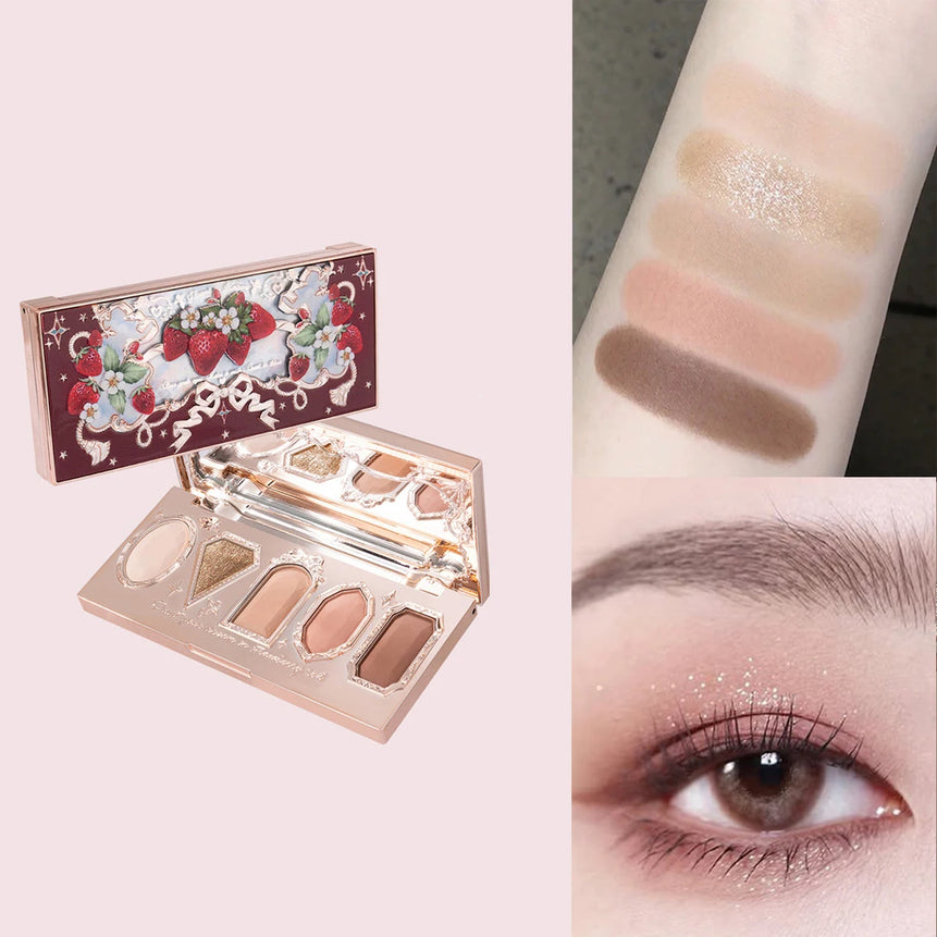 Flower Knows 2026 Bunny Garden Makeup Palette Cute Rabbit Themed Eyeshadow Blush Highlight All In One Cosmetic Collection