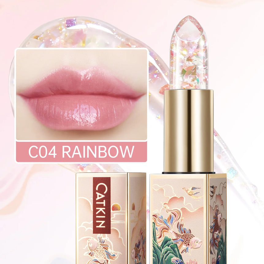 CATKIN SPARKLING LIP BALM MOONLIGHT COLOR-CHANGING LIP STICK - NEW SERIES