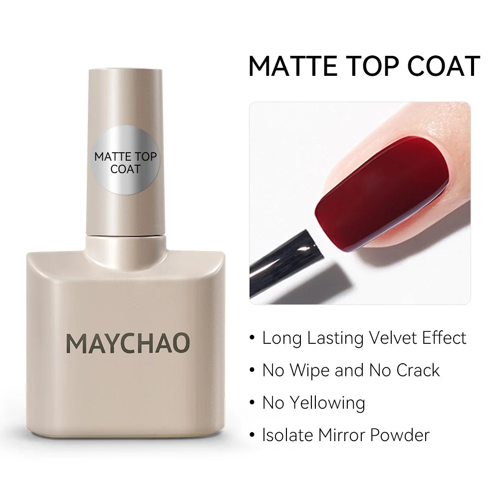 MAYCHAO 10ml Cat Magnetic Gel Nail Polish Cat Eye Glitter Effect Semi Permanent Soak Off UV Gel Varnish Manicure For Nail Art