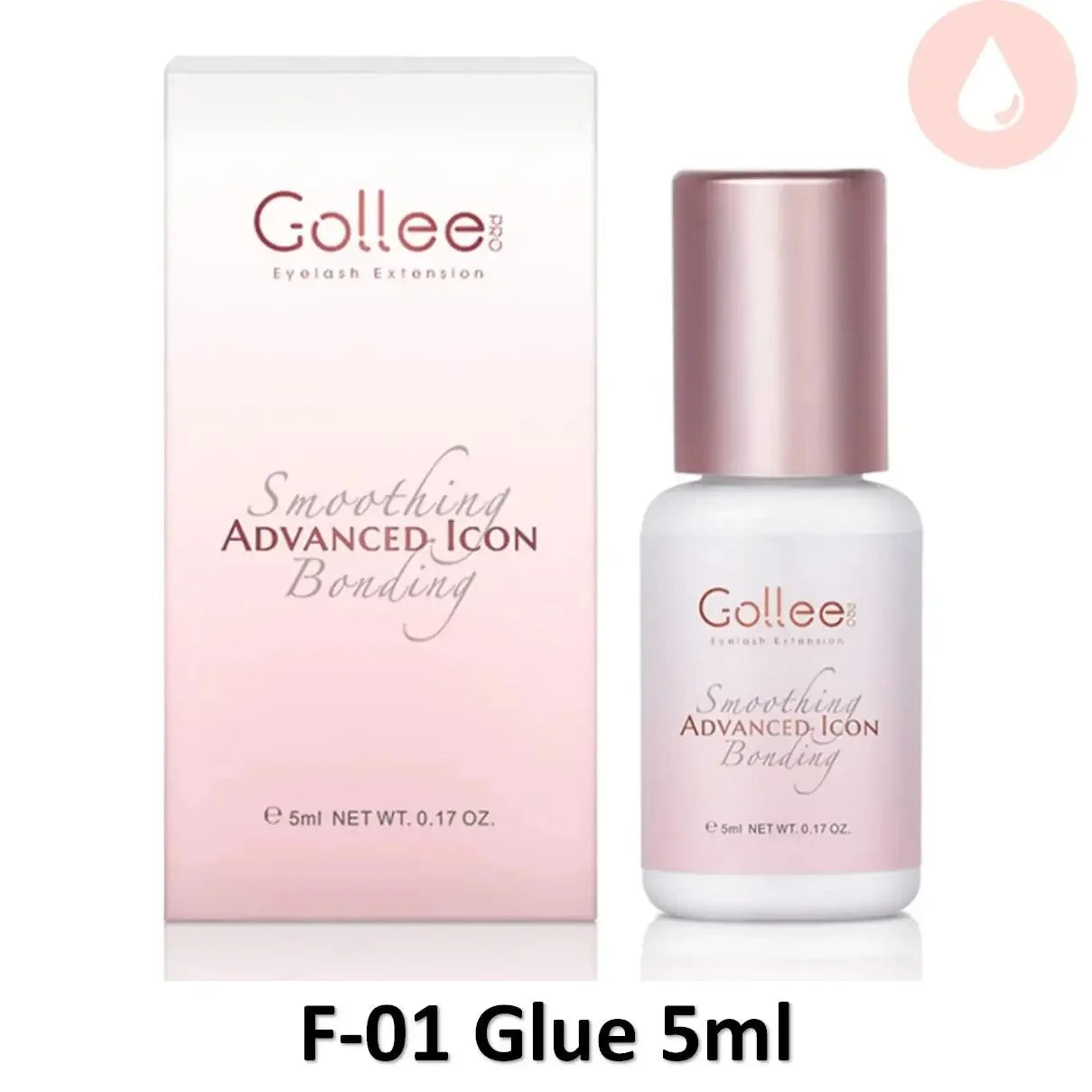 Gollee All-weather 0.5S Quick Dry Eyelash Extension Glue Waterproof Oil Proof Professional Eyelash Glue Golle Adhesiver Eyelash