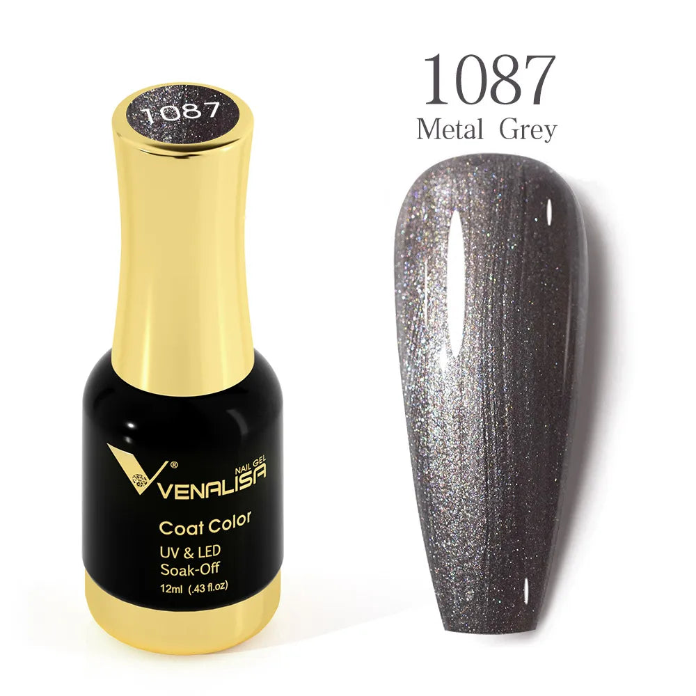 #1004 VENALISA Nail Gel Polish Hema TPO Free Semi Permanent Jelly Nude Pink Color Soak Off UV LED Ultra Diamond Varnish 12ml
