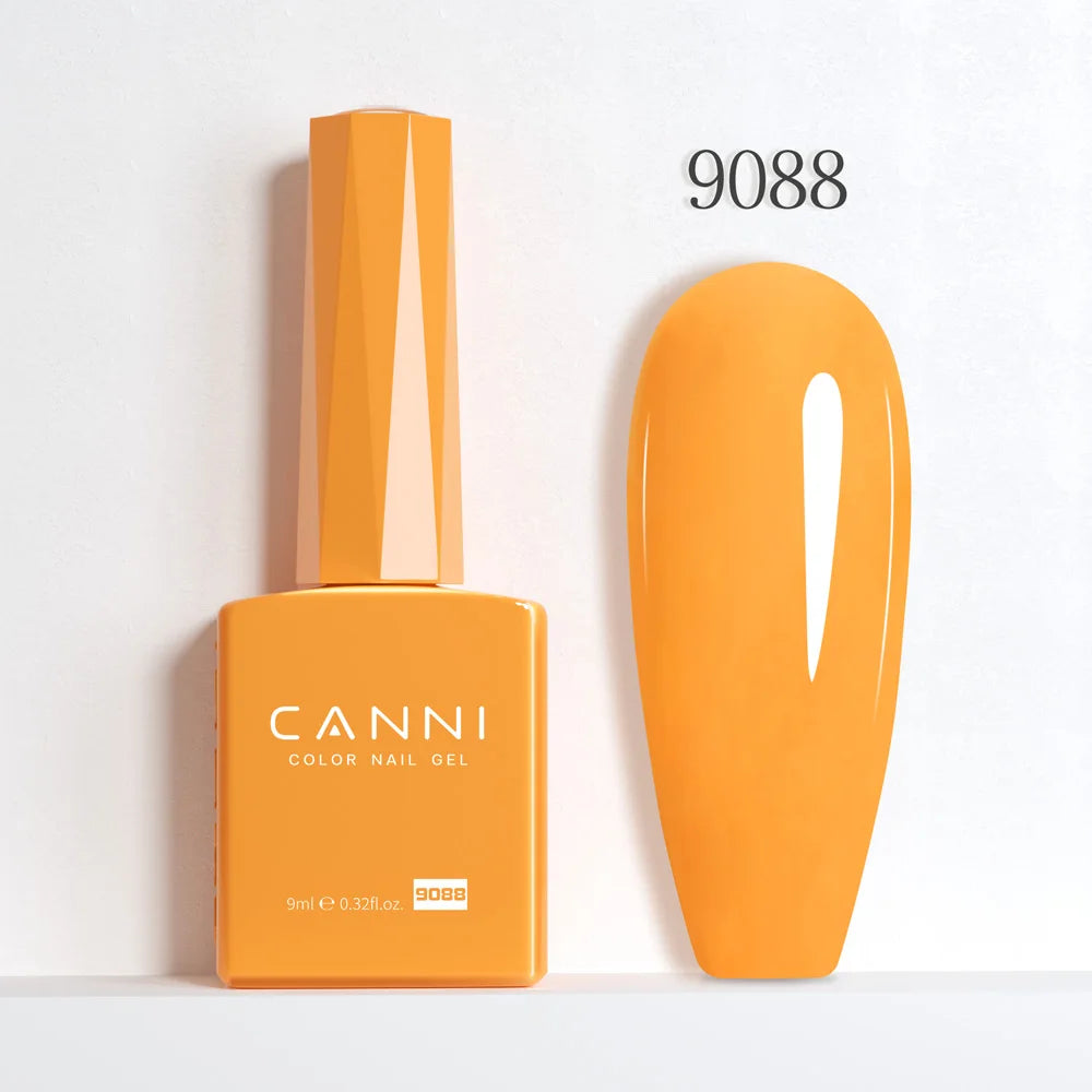 9ml CANNI HEMA/TPO FREE Nude Pink Color Nail Gel Polish Full Coverage Semi Permanent Long Wear Top Coat Venalisa Gel Varnish