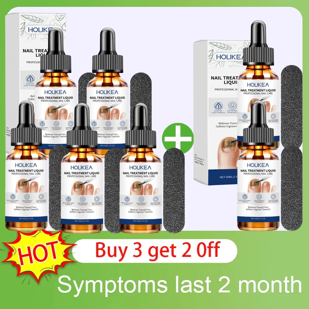Nail Fungus Treatment Serum Treatment Toe Nails Fungal Removal Essential Oil Anti Infection Paronychia Onychomycosis Health Care